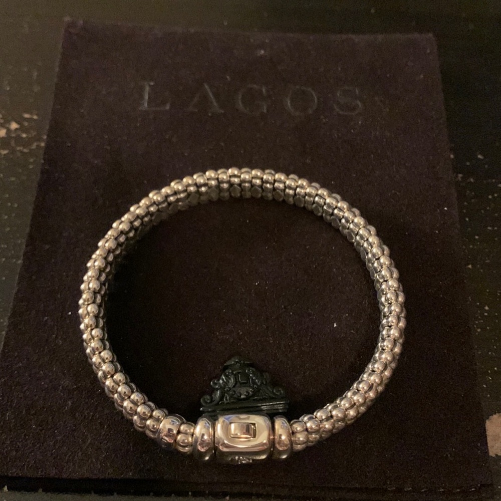 Lagos Silver Caviar Bracelet